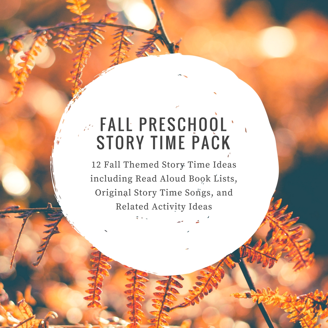 Fall Preschool Story Time Ideas Pack