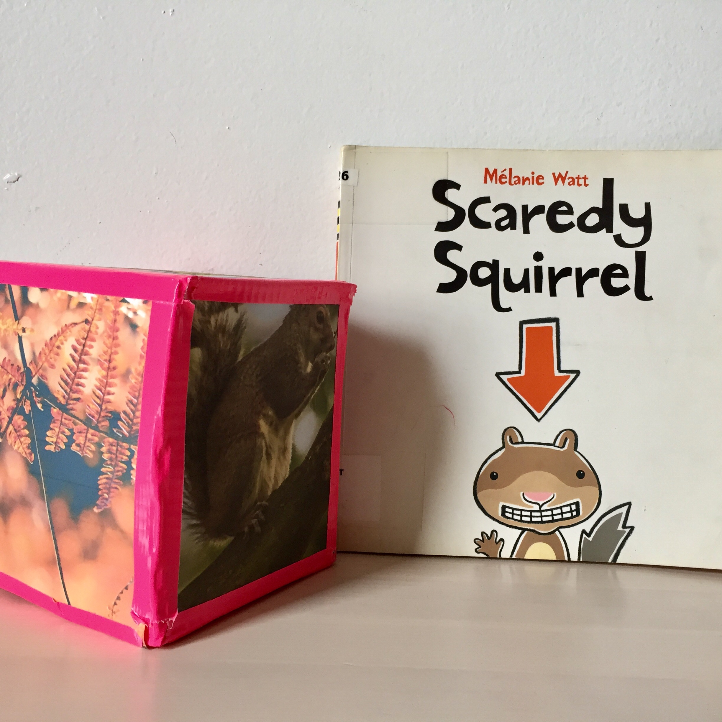 Acorns and Squirrels Story Time for Toddlers with DIY Song Cube Printable
