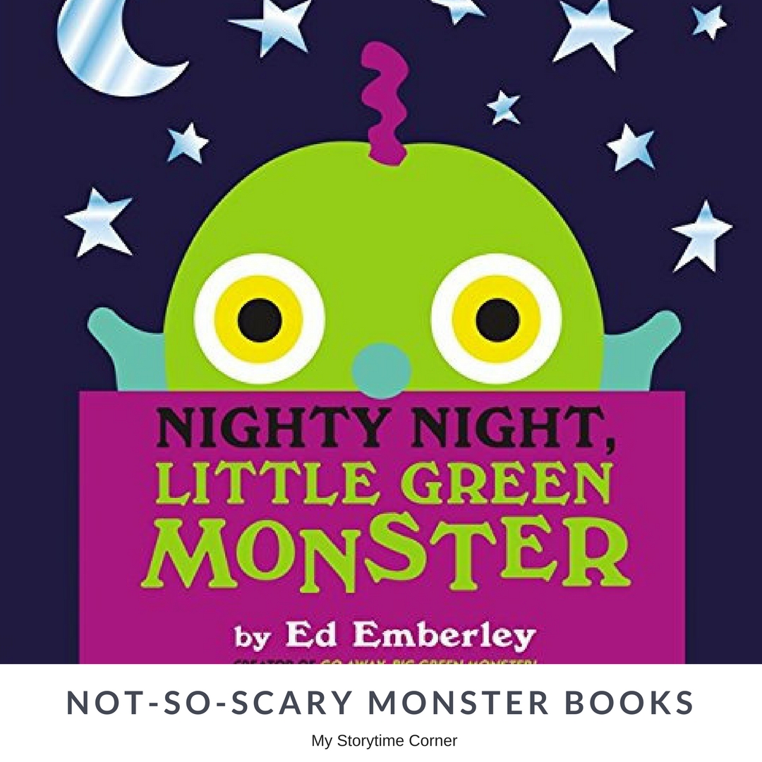 Best Not So Scary Monster Books for Kids