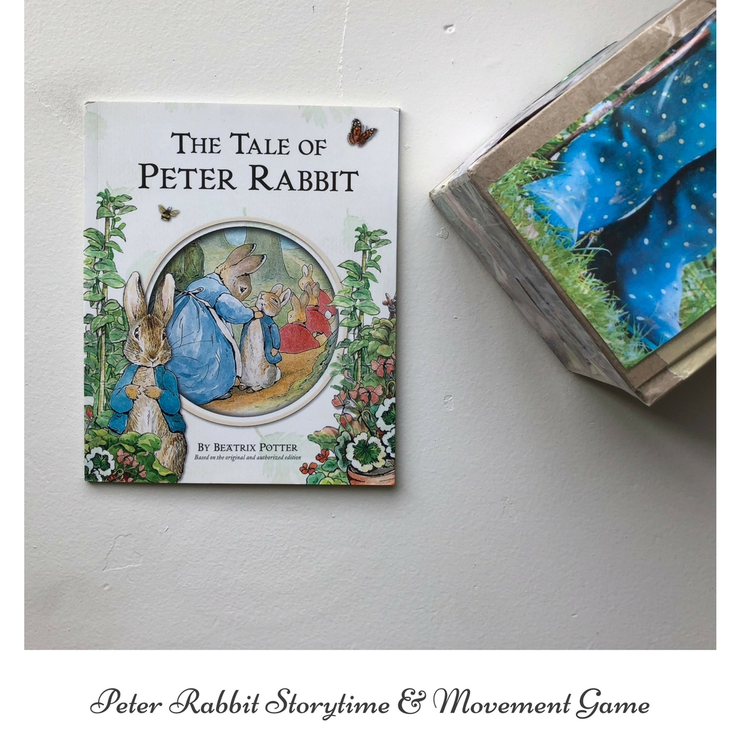 Peter Rabbit Inspired Story Time & FREE Printable Movement Activity