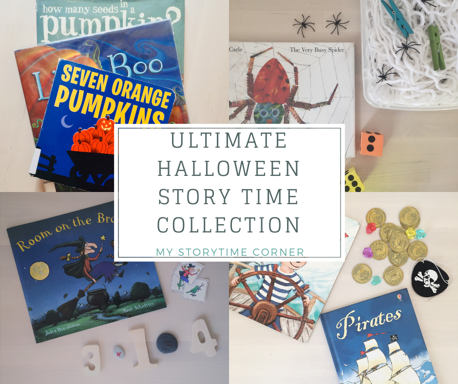 Ultimate Collection of Halloween Story Time Ideas - Bats, Witches, Pumpkins, Spiders and More. 10+ Story Times with Read Aloud Children's Books, Songs, Rhymes and Learning Activities to Use as Extensions
