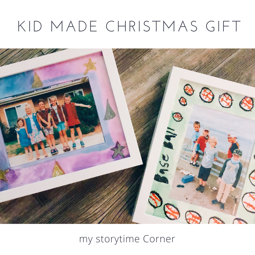 Kid Made Christmas Gift Idea Creative Frames