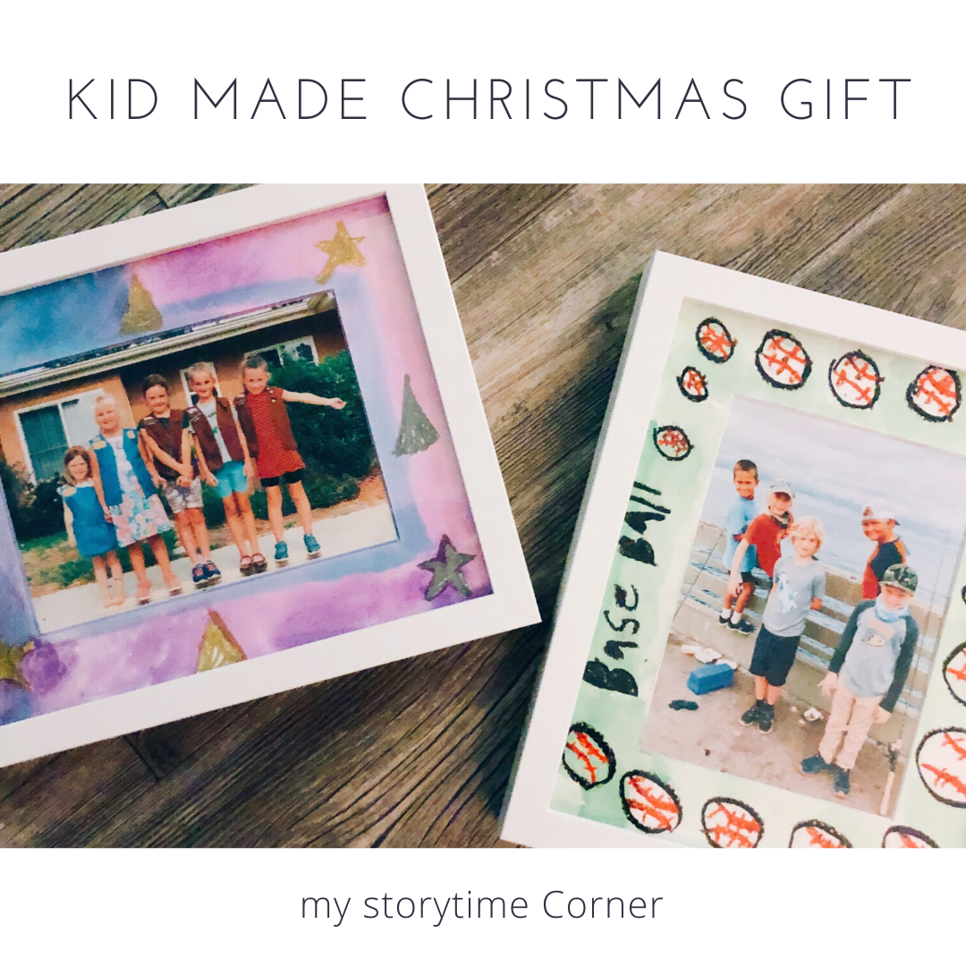 DIY Kid Made Creative Frame Gifts