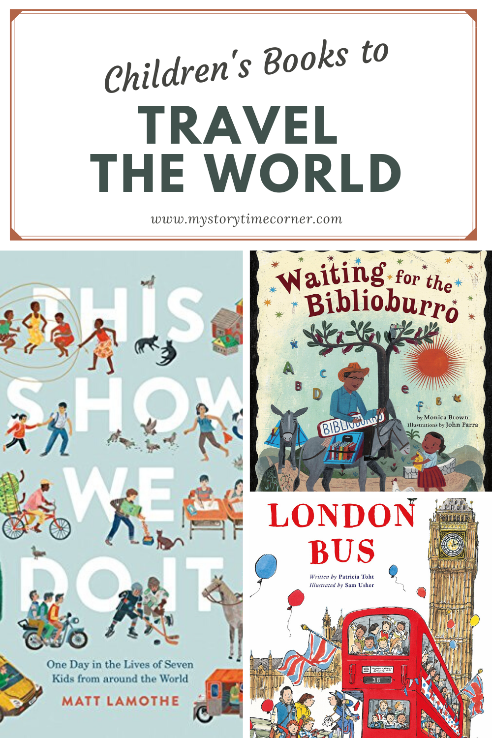 Travel Around The World With Children S Books My Storytime Corner