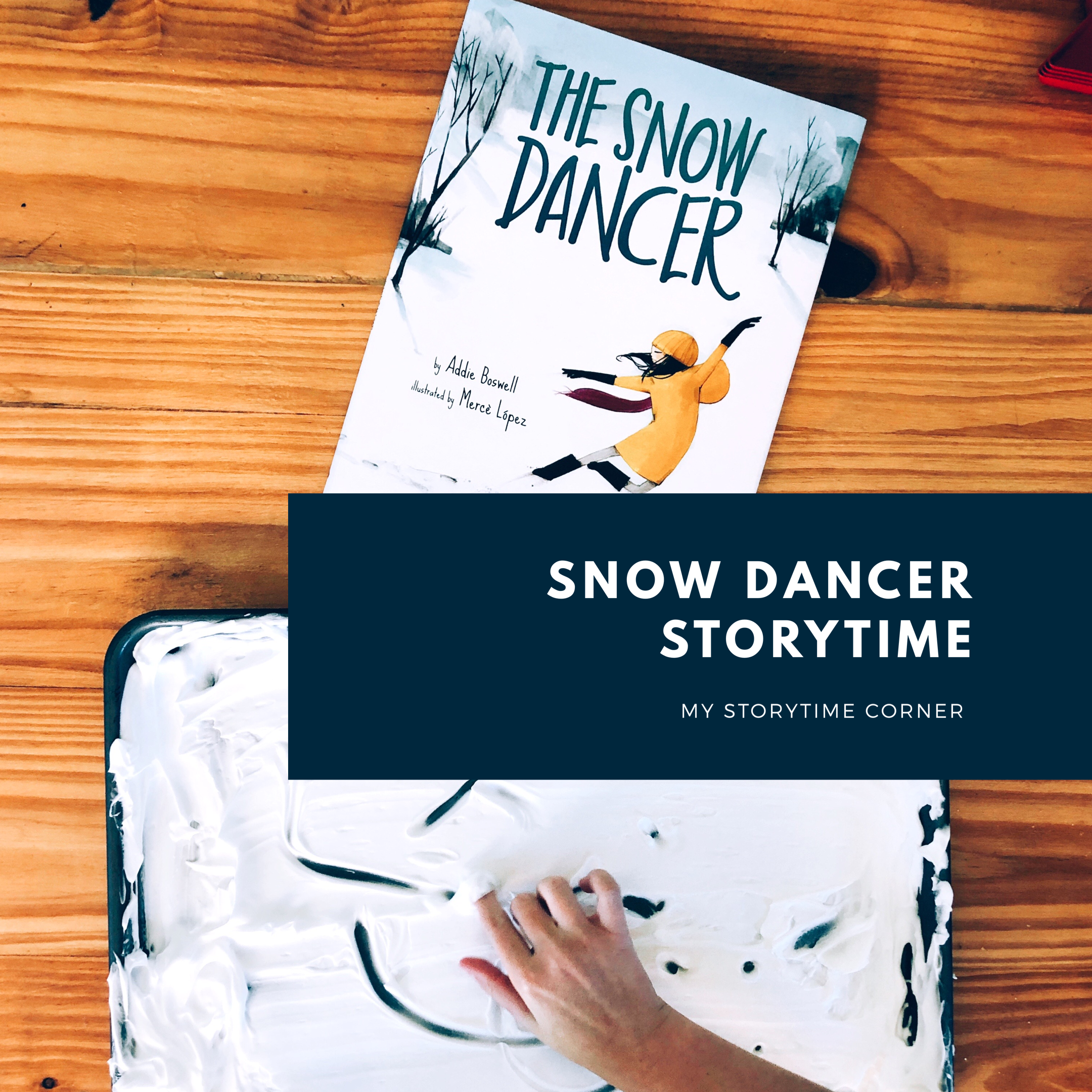 Snow Dancing Winter Storytime from My Storytime Corner with Sensory Activity