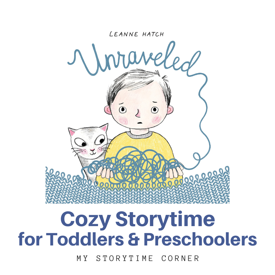 Cozy Storytime with Loveys, Stuffies, Blankets and Sweaters with Read Aloud Recommendations and Yarn Themed Activity Ideas from My Storytime Corner