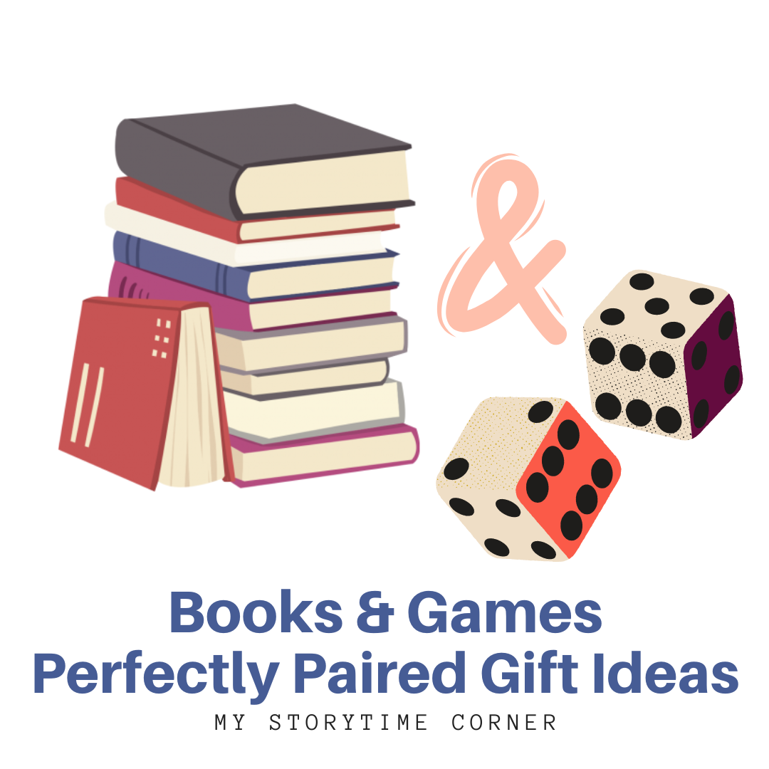 Books and Games: Perfectly Paired Gift Ideas for the Readers and Game Players in your life from My Storytime Corner