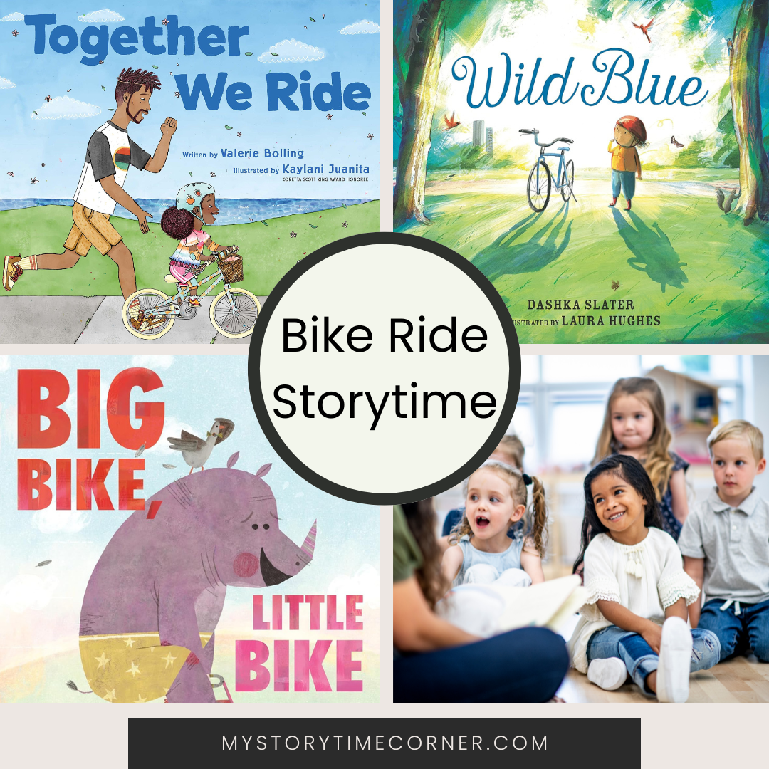 Let’s Ride a Bike Storytime for Preschool